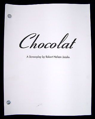 2000 MOVIE SCRIPT Stars Juliette Binoche, Judi Dench and Alfred Molina