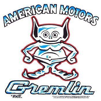 AMERICAN MOTORS THE GREMLIN GUY HIMSELF EMBLEM T SHIRT OR TANK TOP