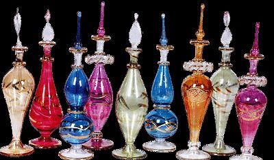 WHOLESALE LOT 20 EGYPTIAN HANDMADE PERFUME BOTTLES P1 M 20