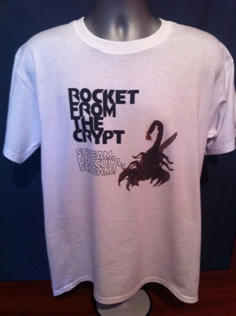 ROCKET FROM THE CRYPT T SHIRT Punk Indie Jesus Lizard Fugazi Jon