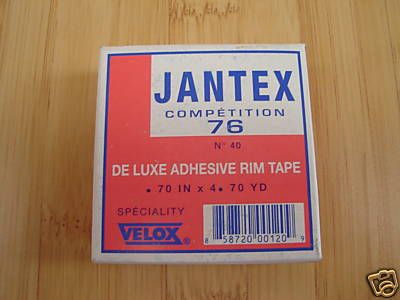 Velox Jantex De Luxe Rim/Tub Tape for 2 wheels **NEW**