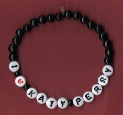 PERSONALISED I LOVE BRACELET WITH WHITE ALPHABET BEADS