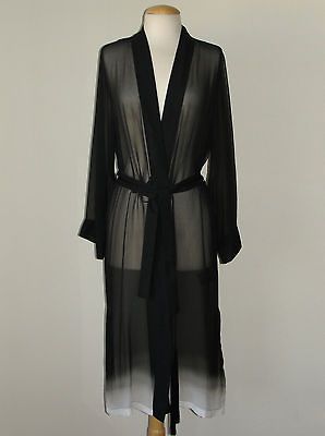 ANN DEMEULEMEESTER ** NWT Fall 2012 Long Silk Jacket w/ Gradient