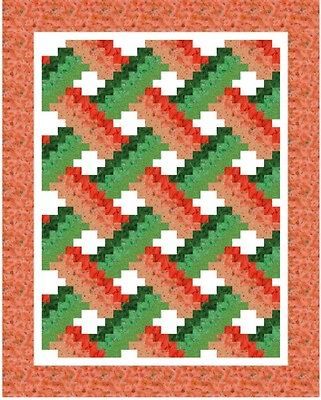 New Spring time Weaver fever lap quilt top pattern