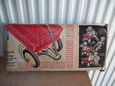 1970s?? Radio Steel Co Radio Flyer Wagon 90 Still in Box NOS LOOK