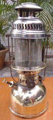 ANTIQUE KEROSENE LANTERN OIL LAMP BRASS PETROMAX 826 Regd. Germany