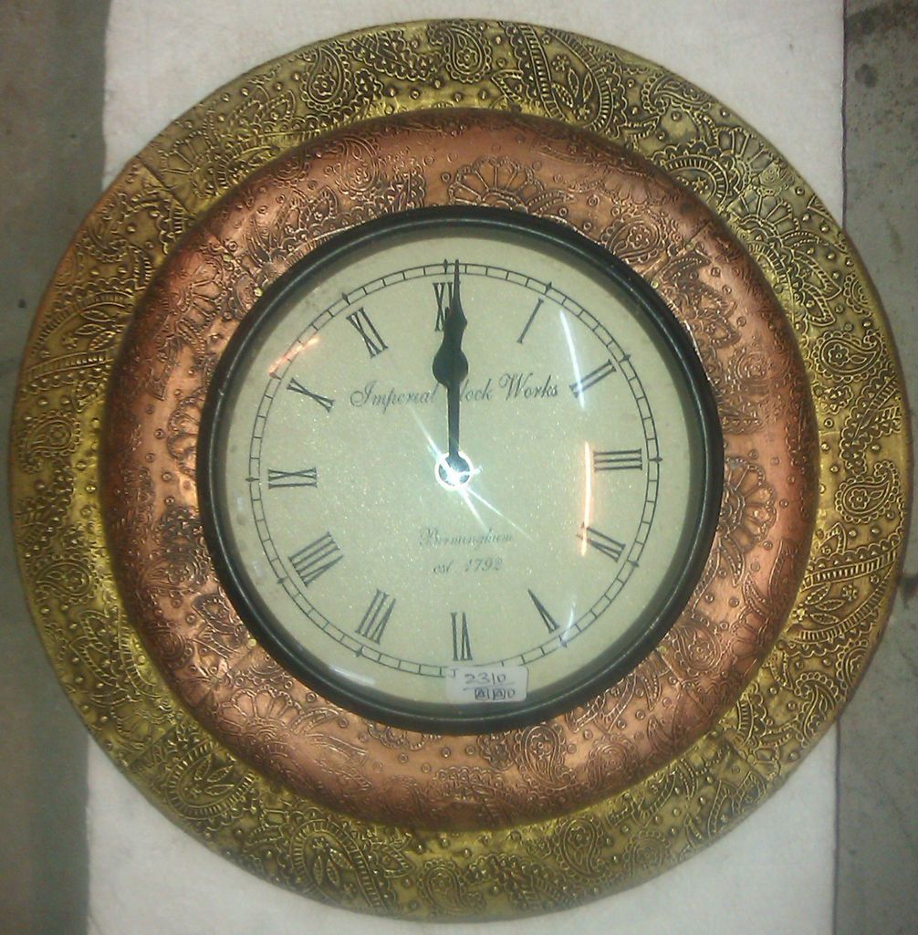 Vintage Reproduction Imperial Clock Works 1792s model Wall Decor