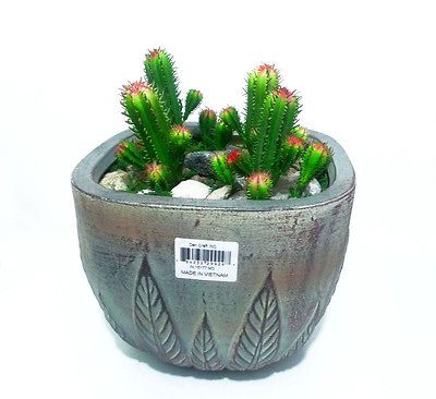 Vcolumnar Cactus (16stems) Desert Plant Lifelike Artificial Fork Grass