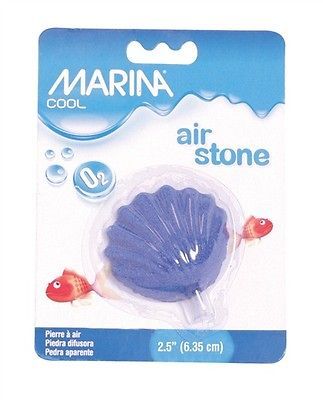 Hagen Marina Cool Fish Aquarium CLAM AIRSTONE BLUE