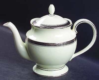 Very Rare~ Platinum Noritake Ardmore China Tea Pot ~Mint Condition~