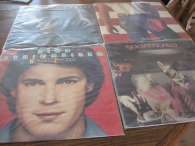 Bruce Springsteen Lot of 4 LPS Most NM Born in The USA & Hard to Hold