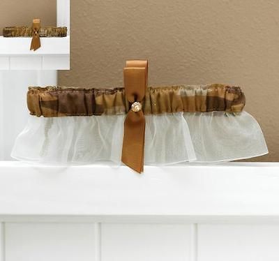 NEW 2 Camouflage Wear & Toss Garters Military Hunting