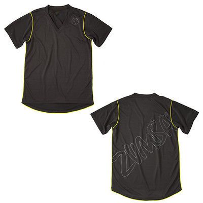 Zumba Mens Keep The Pace V Neck Shirt