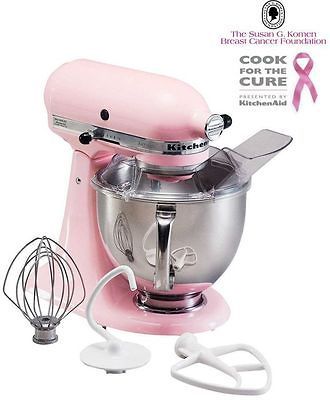 KSM150PSPK 325 W Artisan Series 5 Qt Mixer Tilt up Head Design Pink