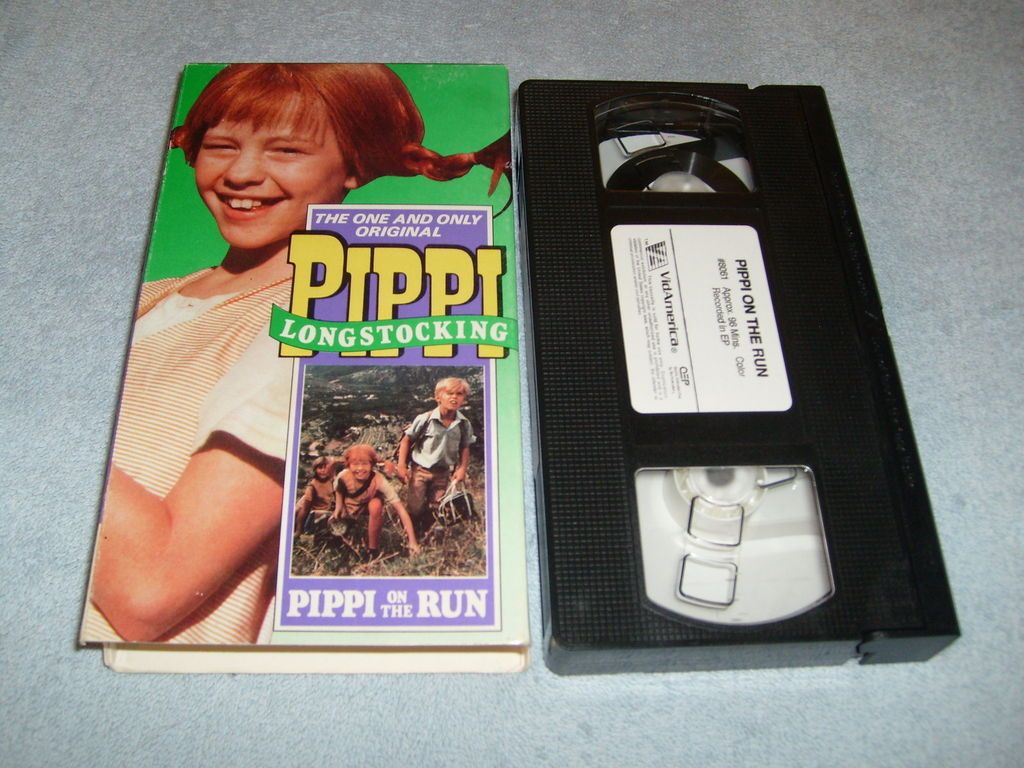 Pippi on the Run (VHS, 1977)   INGER NILSSON