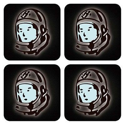 The Billionaire Boys Club BBC Astronaut Helmet Coaster Mat 4 pcs