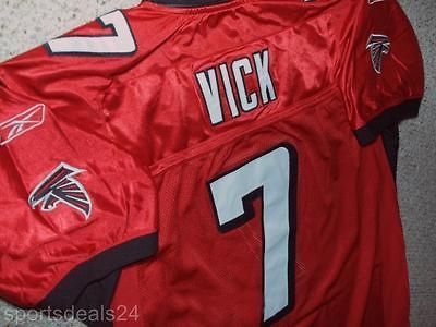 Newly listed MICHAEL VICK ATLANTA FALCONS throwback jersey size 48