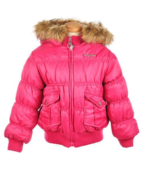 Baby Phat (2T) Little Girl Bomber Jacket  Ruby Red