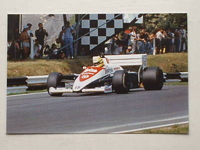 AYRTON SENNA   TOLEMAN / HART   F1 *** postcard