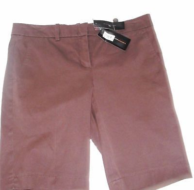 NWT BCBG MAX AZRIA MEG BERMUDA SHORTS JAVA size 4 $146