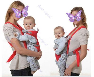 Front Back Baby Carrier Infant Comfort Backpack Baby Sling Wrap Gear