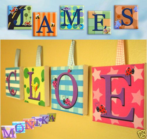 baby girl nursery decor letters