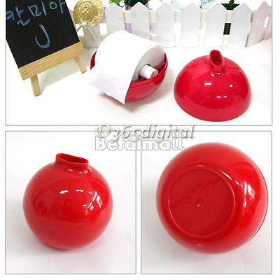 Box Holder 4Colors 2012 Home Round Shape Paper Pot Toilet Fashionable