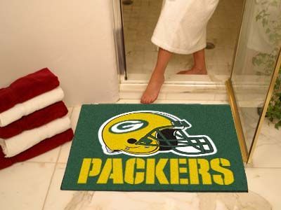 Green Bay Packers Bathmat Bath Mat Rug New Football