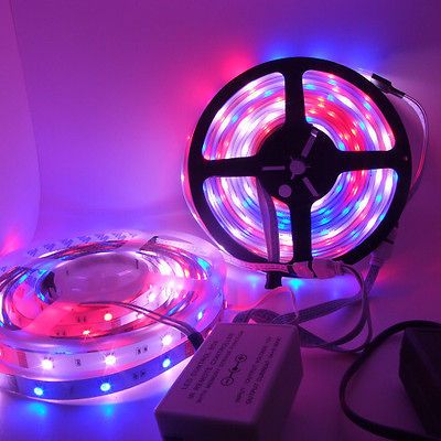 RGB LED chasing magic dream color strip bar garden yard light + power