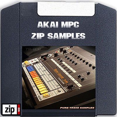 ROLAND TR808 TR 808 ZIP DISK AKAI MPC 3000 2000 2000 XL 2000XL DRUM