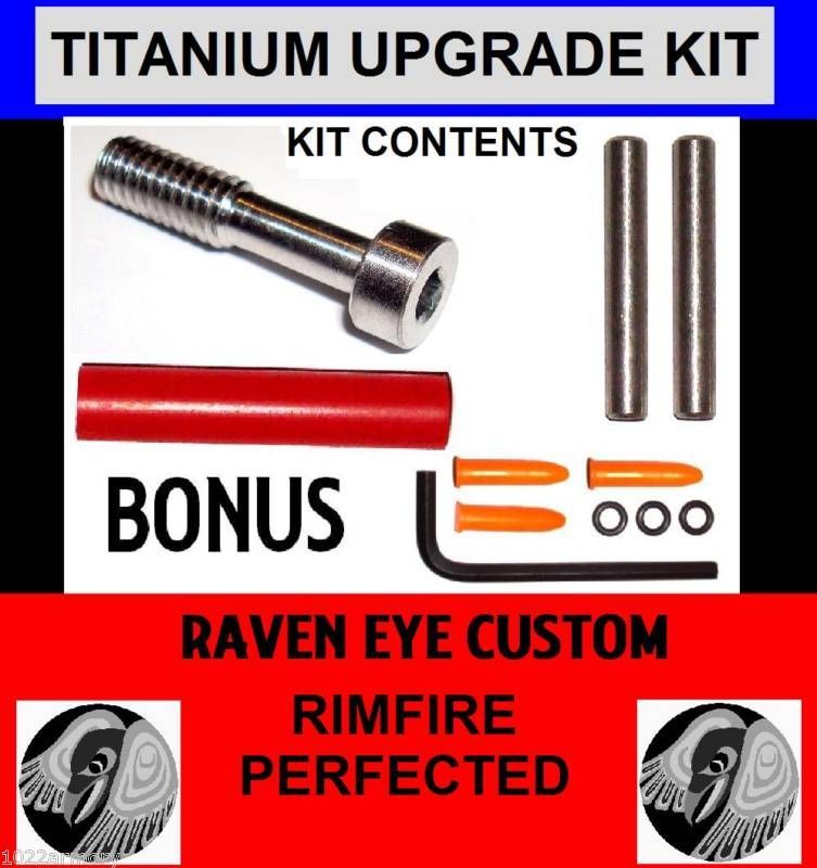 Ruger 10 22 S2  Stock screw *TITANIUM*, OTG,bolt buffer