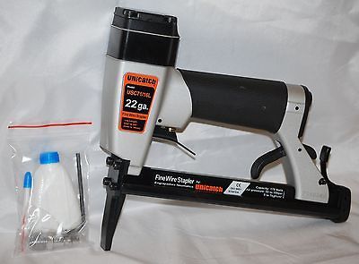 Long Nose Unicatch Upholstery Stapler W/1/4 & 3/8 Senco,Bostitch,BEA