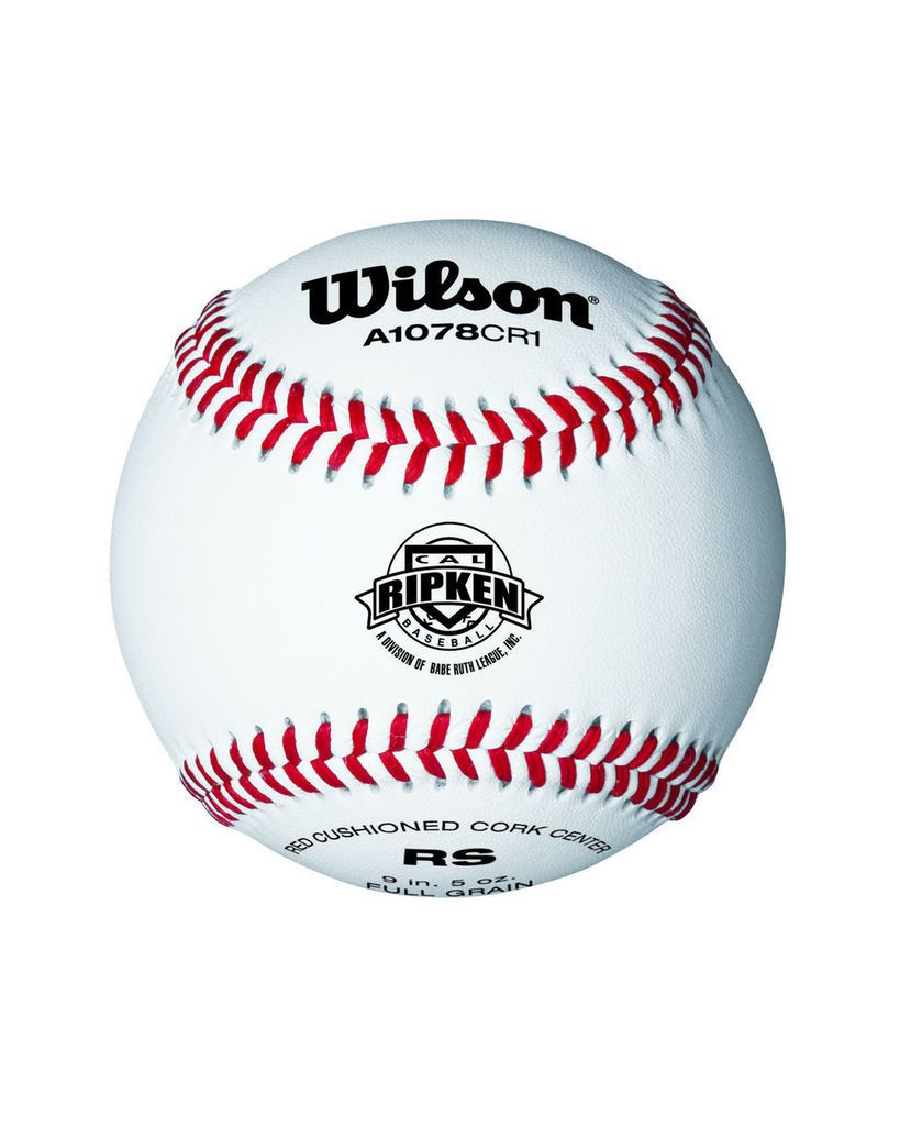 12)Wilson WTA1078 OFFICIAL Cal Ripken CR1 Full Grain Leather BASEBALLS