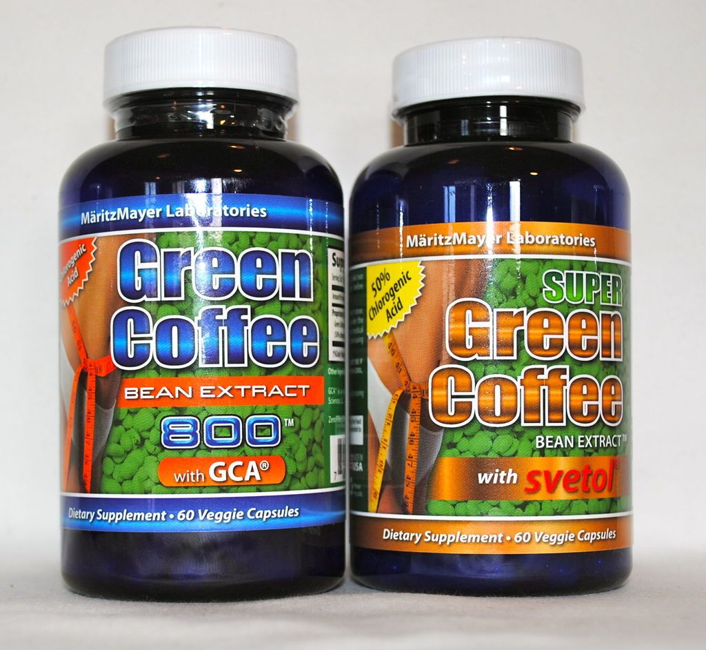 PURE GREEN COFFEE BEAN EXTRACT 50% CHLOROGENIC ACID WITH SVETOL AND