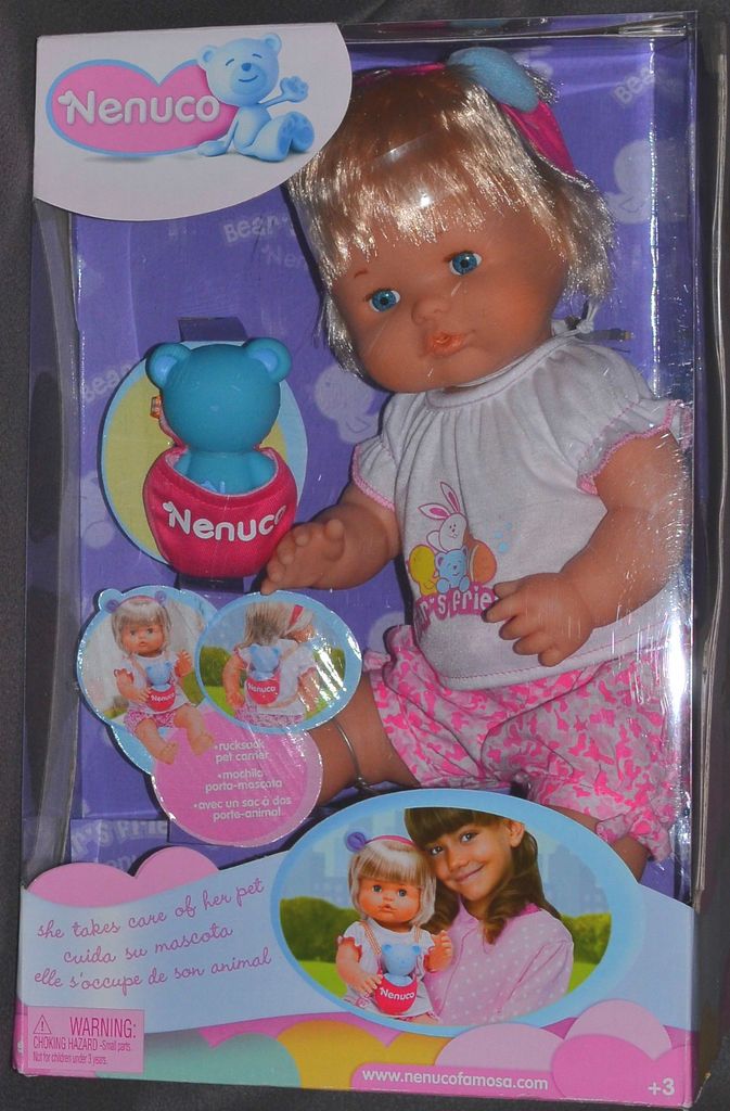 NIB Nenuco New Born Doll   Bears Friends Doll Set   Cyber Monday