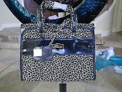 Flaunt by Faith Nicole Safari Chic Cosmetic Roll Bag NWT Going Going