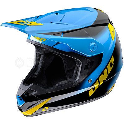 NEW ONE INDUSTRIES YOUTH KIDS ATOM CHROMA BLUE MEDIUM MOTOCROSS ENDURO