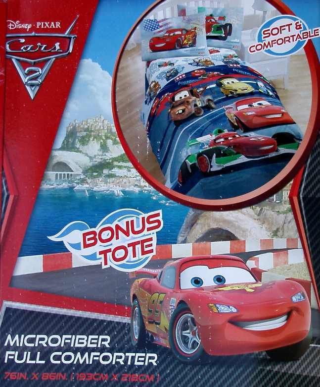 cars bed in a bag