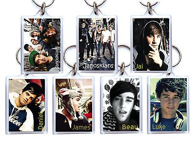 JANOSKIANS KEYRINGS   Luke, Beau, Daniel, James & Jai   Ideal Gift