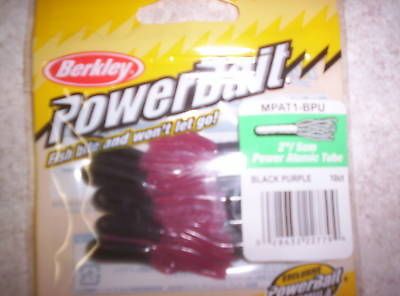 Berkley Powerbait 2 Power Atomic Tube black purple
