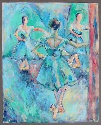 belinda frost mason ballet oil painting 