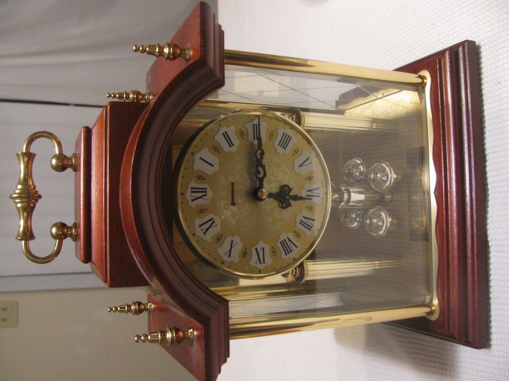 Benchmark Quartz Made in Germany Mantle Clock