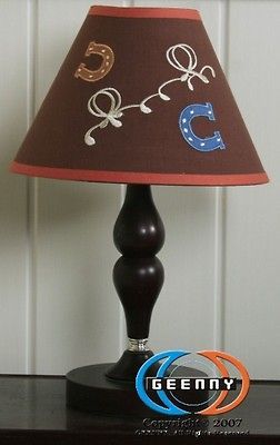 Lamp Shade for Horse & Cowboy Boy 13P Bedding Set