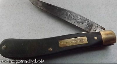 Nice Used  Craftsman Folding Pocket Knife Single Blade