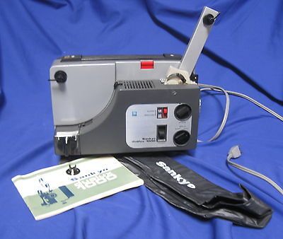 Sankyo Dualux 1000 Dual Format Projector Super 8 Single Standard In