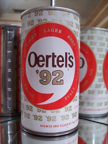 OERTELS 92 LAGER CHICAGO OLD BEER CAN 98 36