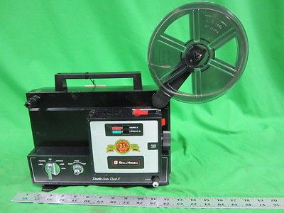 Bell & Howell Directer Series Dual 8mm Projector Model 1447Z Used Good