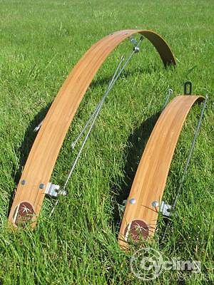 ORGANIC BIKES BAMBOO CYCLING BICYCLE FENDERS MUD GUARDS