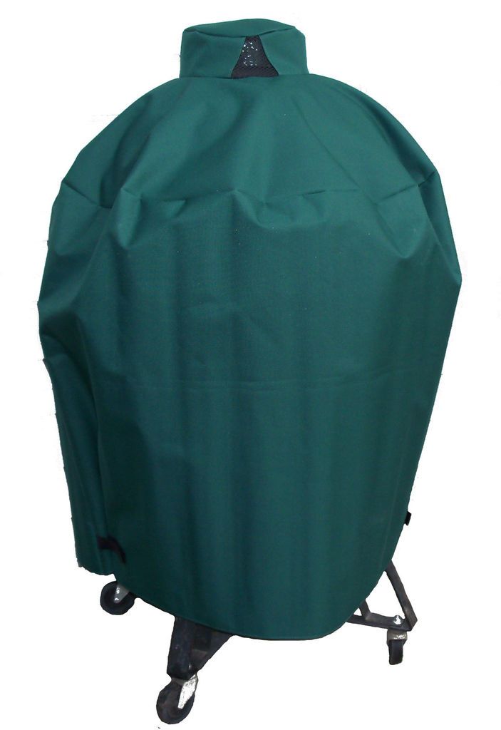 GREEN VENTED BIG GREEN EGG BBQ SMOKER GRILL COVER XLarge Egg in Nest