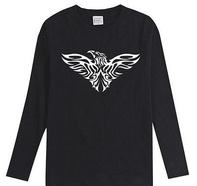 desmond hoodie black with eagle
